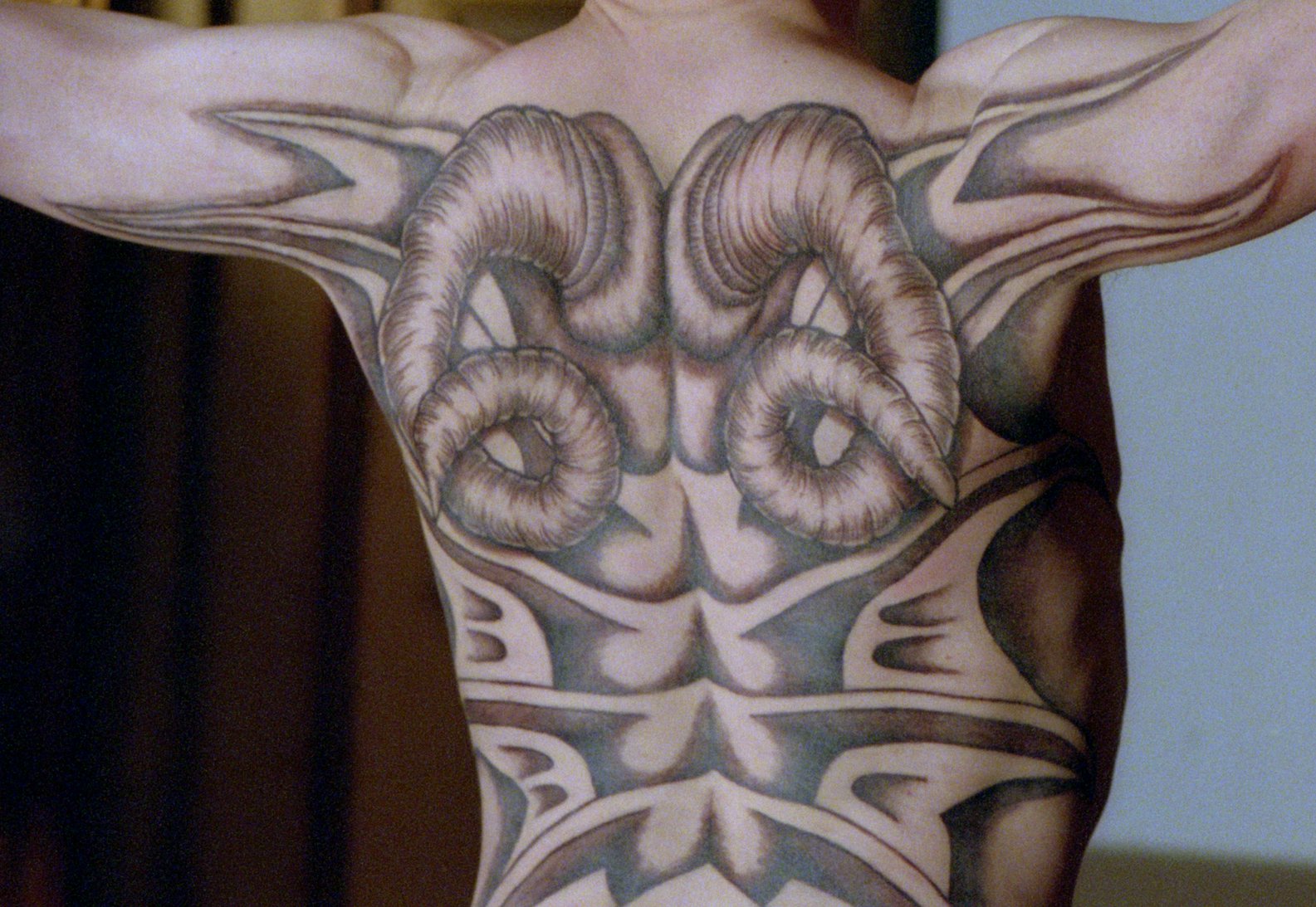 8: Hours needed to apply Ralph Fiennes' back tattoo for his "Toot...